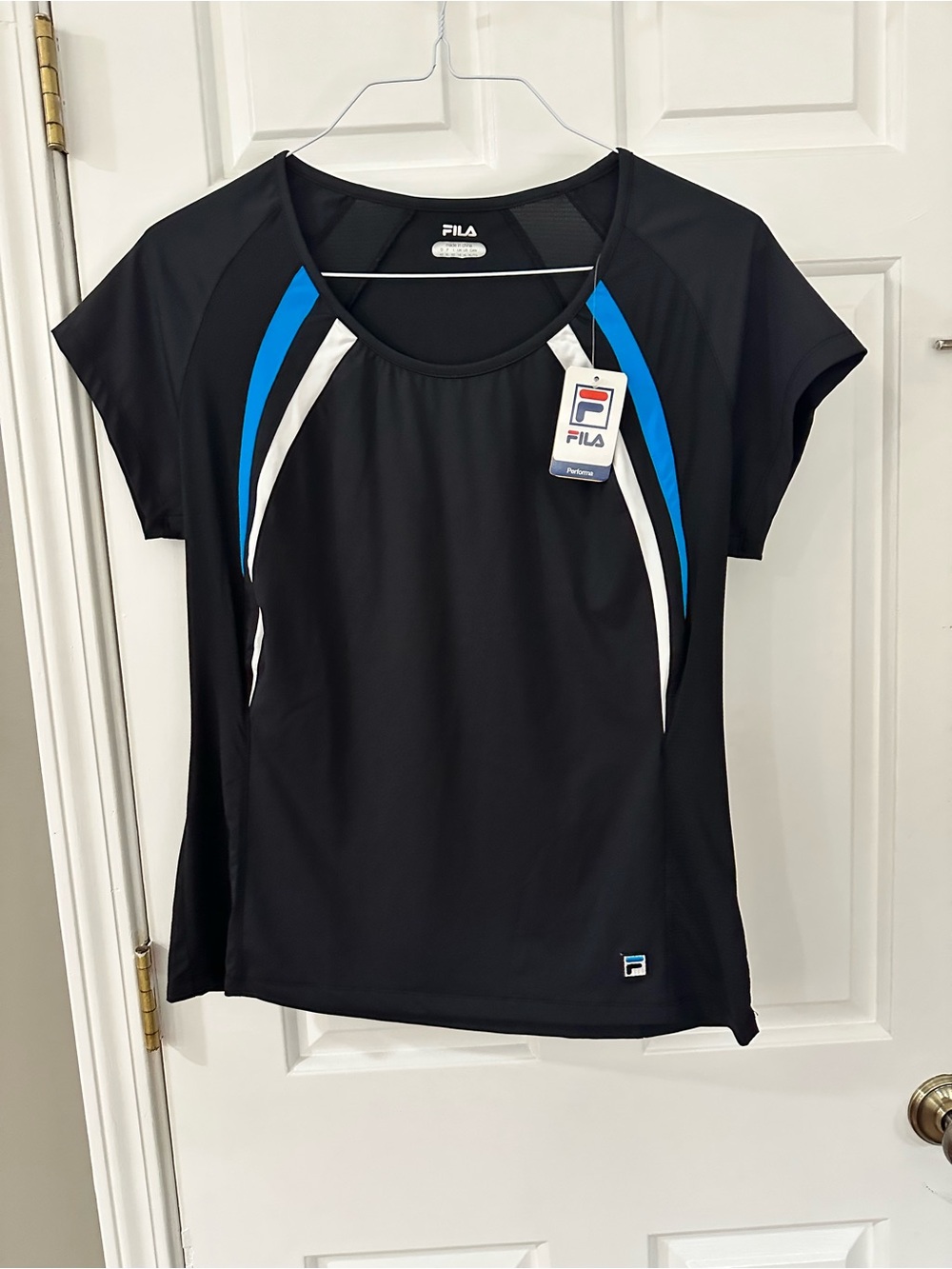 NWT FILA Black Athletic tee